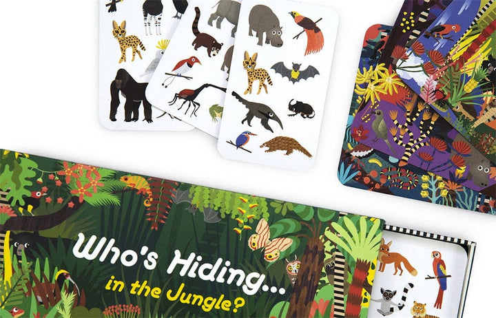 Who's Hiding in the Jungle? Matching Game