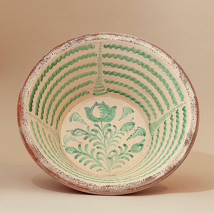 Green Lebrillos Granaínos Oversized Bowls