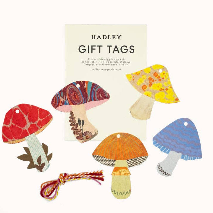 Mushroom Gift Tags