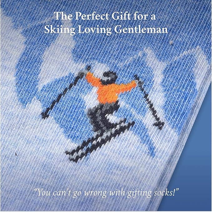 The Kamikaze Skier | Novelty Socks for Skiing Fans