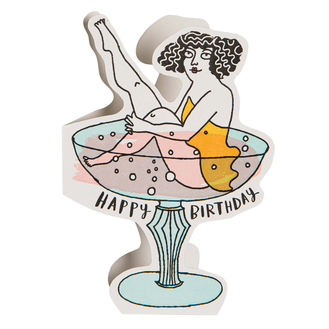 Birthday Cocktail Card