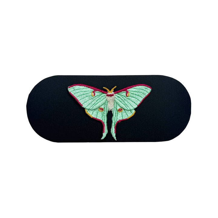 Luna Moth Embroidered Brooch