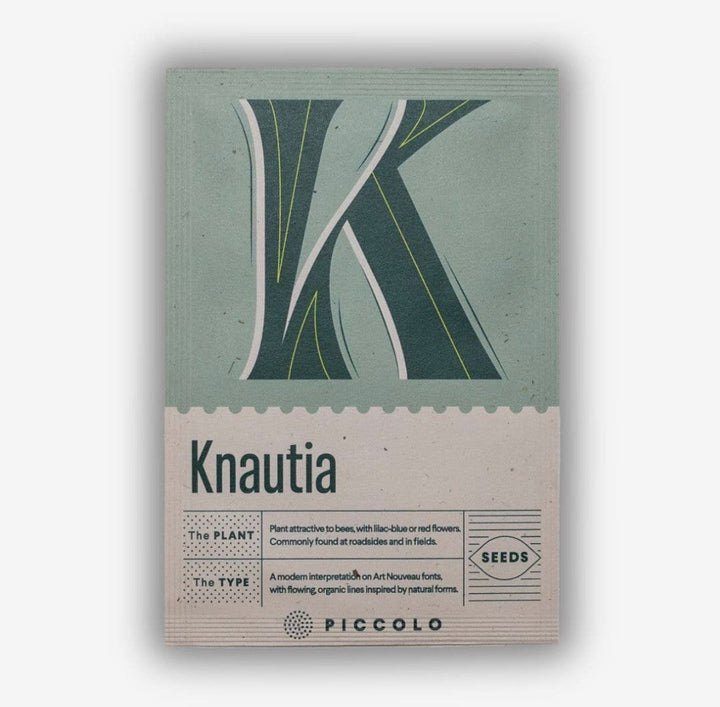 Botanical Alphabet Seeds