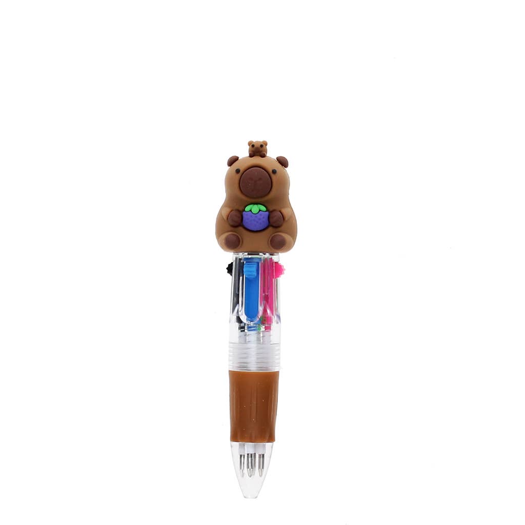 Mini 4-in-1 Colour Pen - Capybara