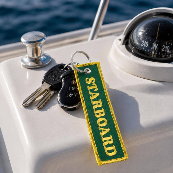 Port & Starboard Woven Keyring