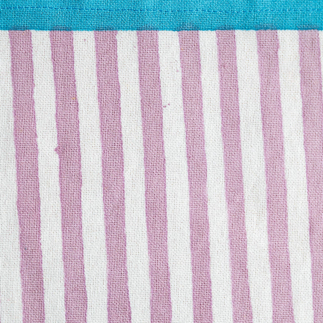 Stripe Lilac Tea Towel