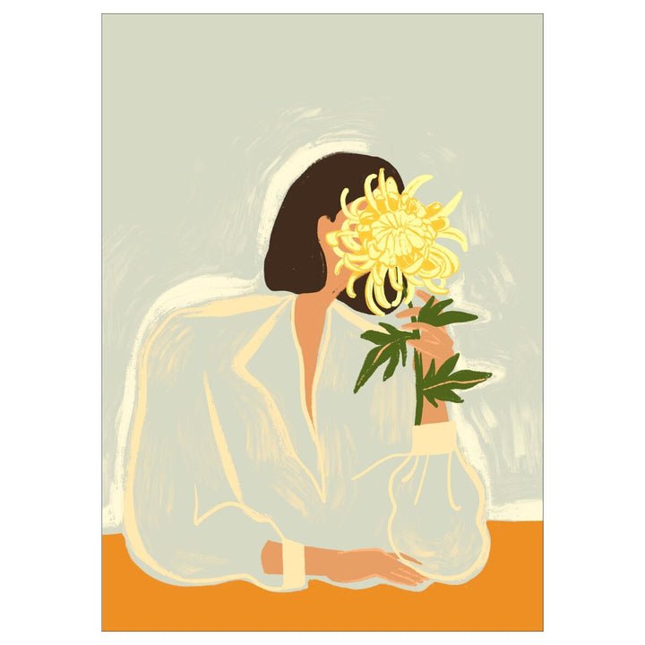The Crysanthemum Art Print 50x70cm