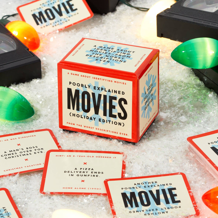 Mini Poorly Explained Movies Game - Holiday Edition