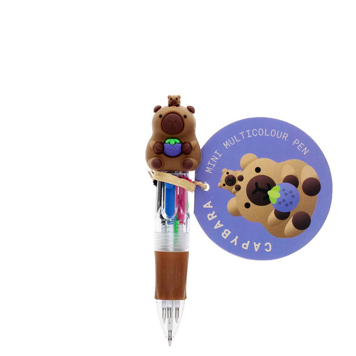 Mini 4-in-1 Colour Pen - Capybara
