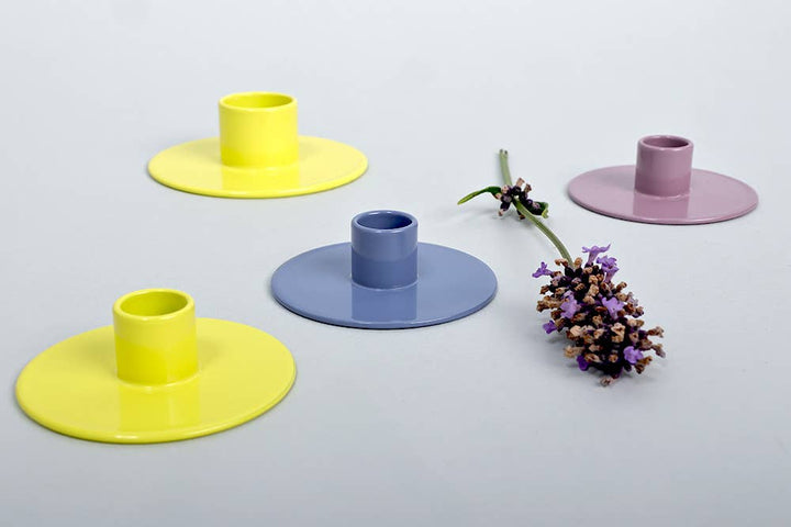 POP Acid Yellow Candle Holder