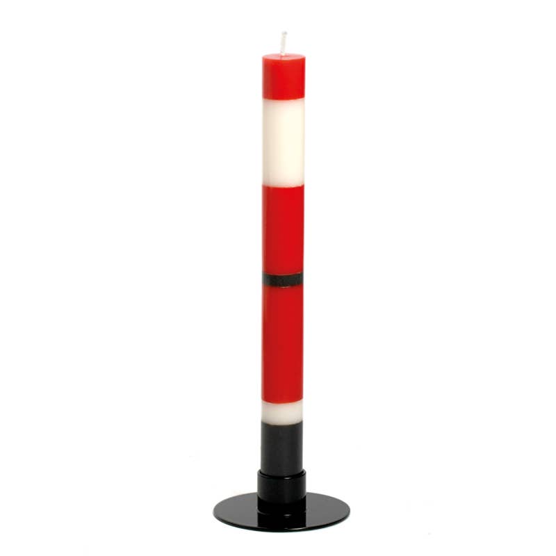 Santa Claus Colour Block Candle