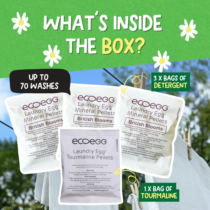 Ecoegg Laundry Egg Refill Pellets - British Blooms