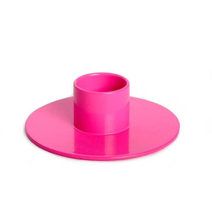 POP Neon Pink Candle Holder