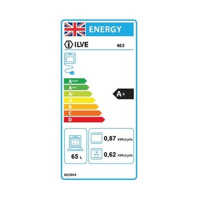 ILVE Black Milano 60cm - Single Oven - 4 Gas Burners