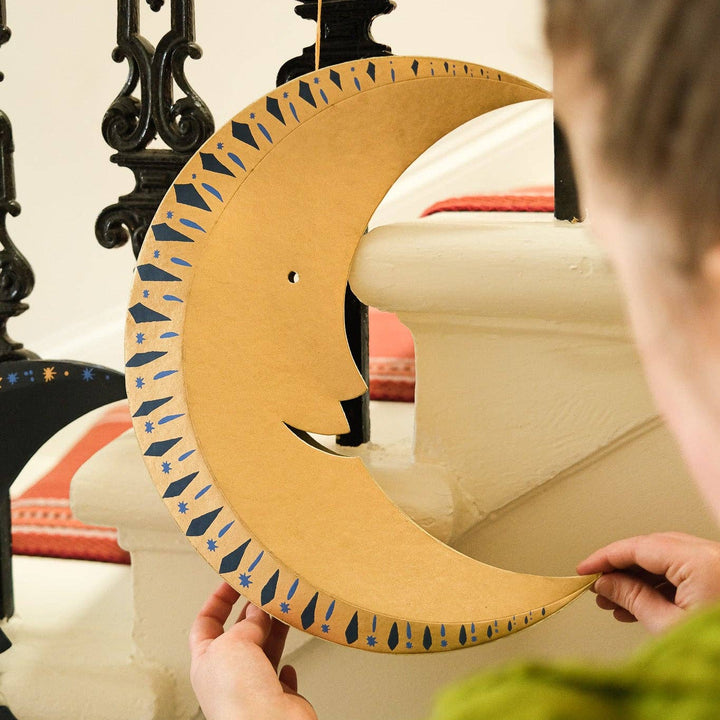 Golden Moon Decoration - Extra Large