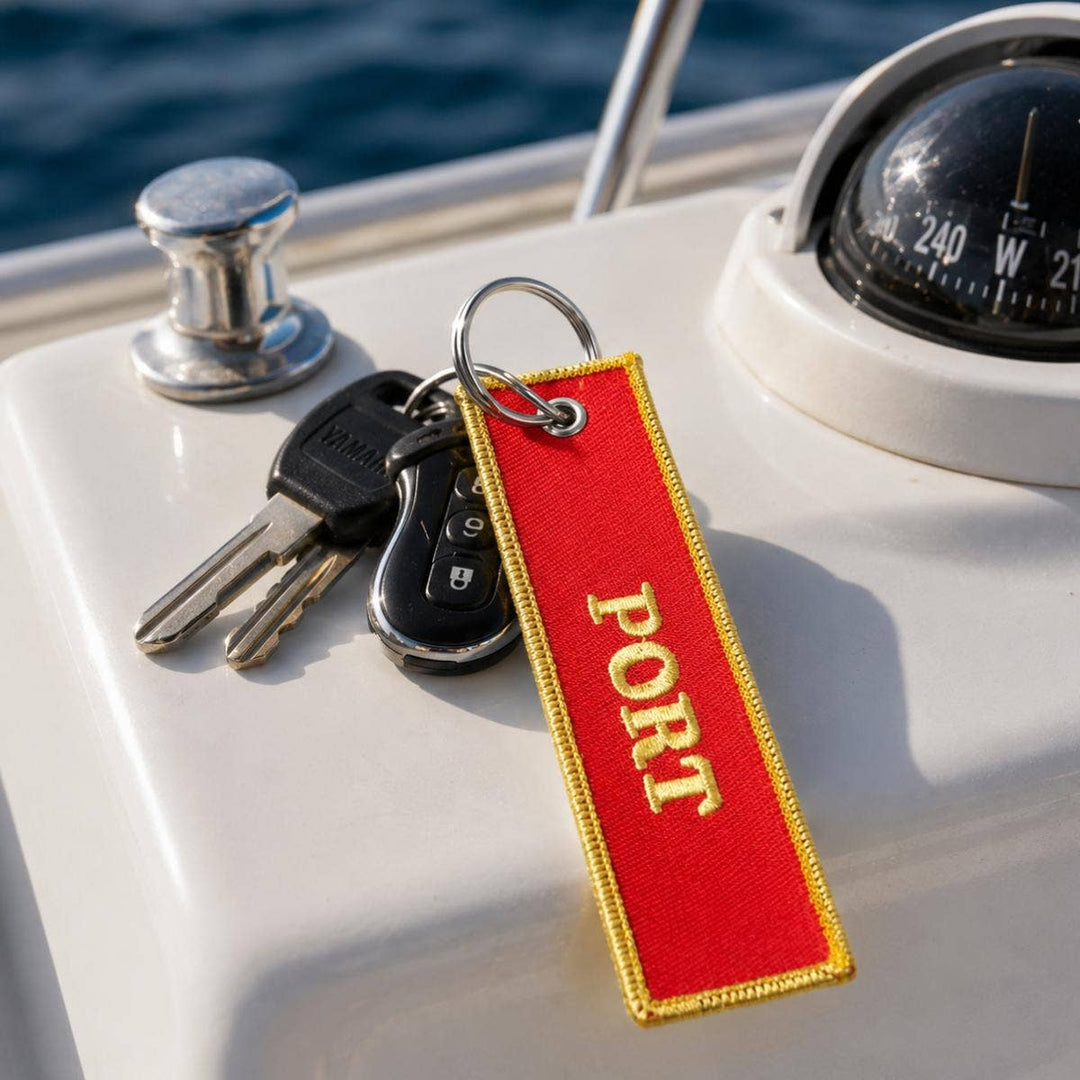 Port & Starboard Woven Keyring