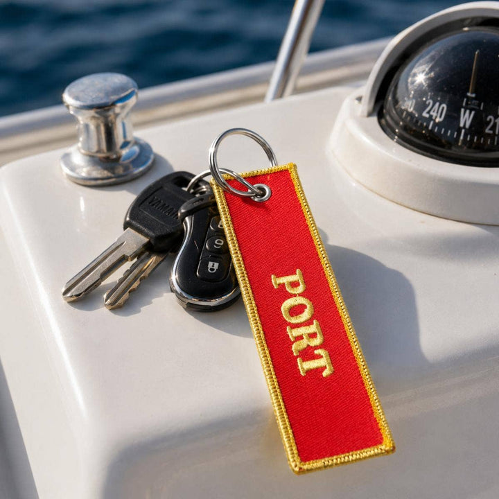 Port & Starboard Woven Keyring
