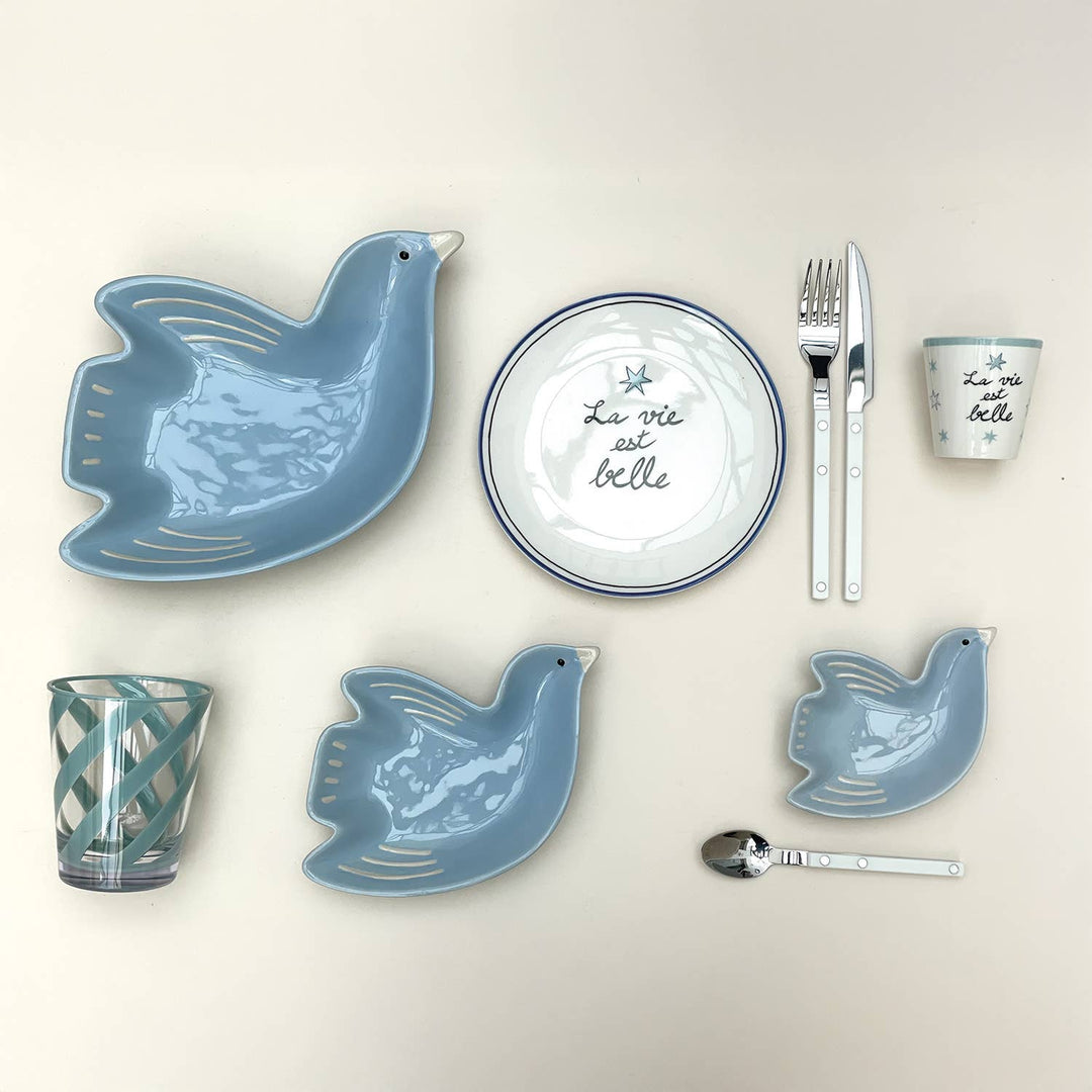 Blue Bird Trinket Dish