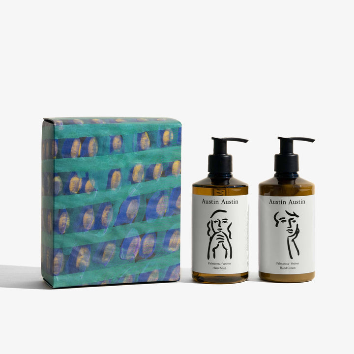 Palmarosa & Vetiver Hand Soap & Hand Cream Gift Set