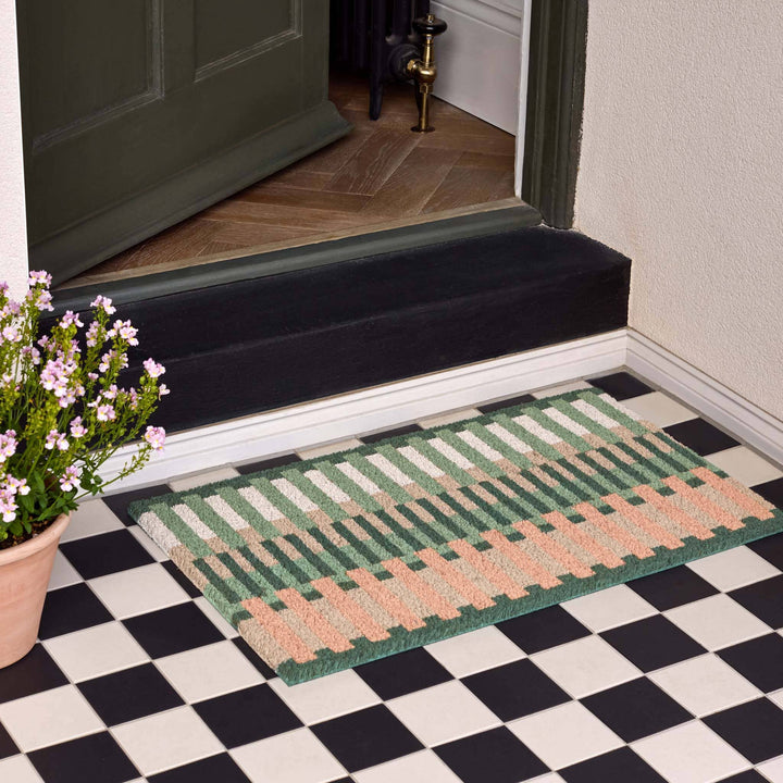 Pastel Stripe Doormat