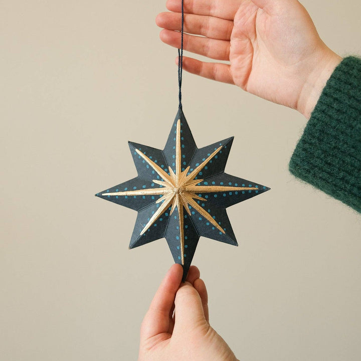 Twinkling Star Screen-Printed Board Decoration