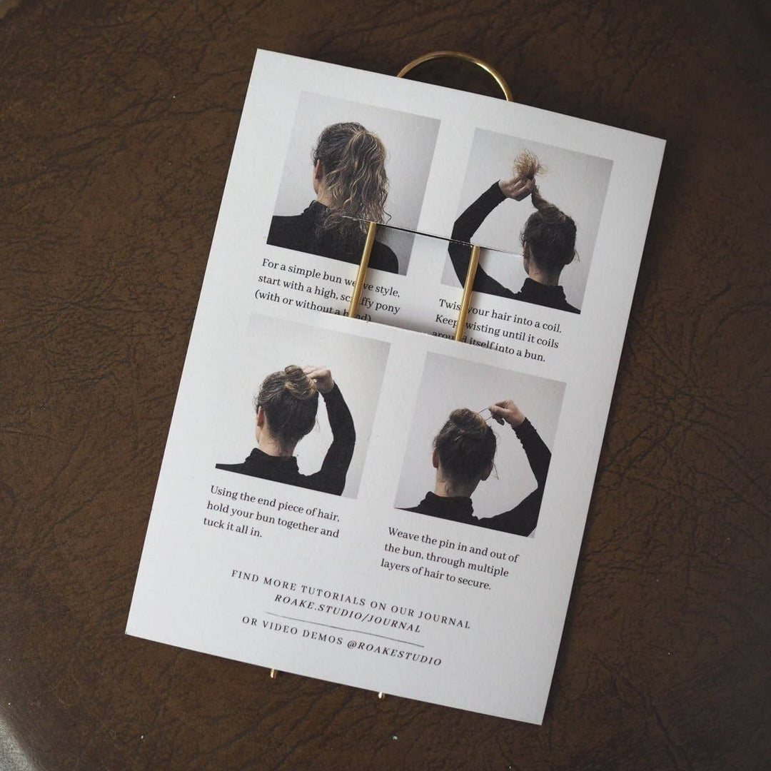 Minimal Brass Hairpin - Loop