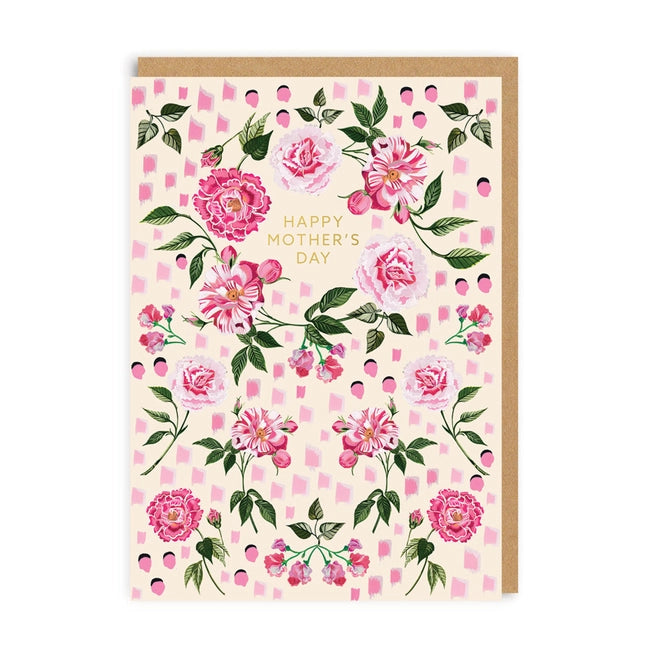 Cath Kidston Tea Rose Mother's Day Card