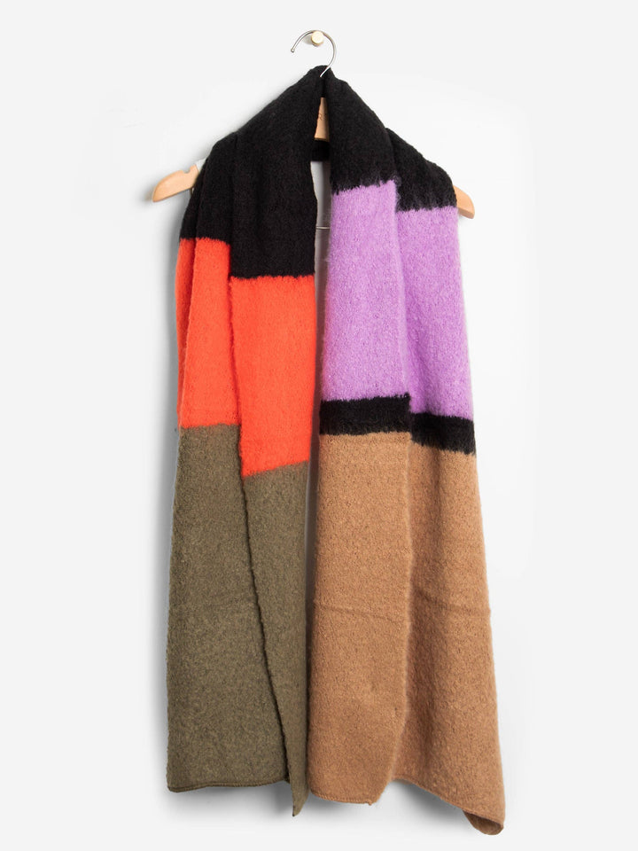 Hester Colourblock Chunky Scarf