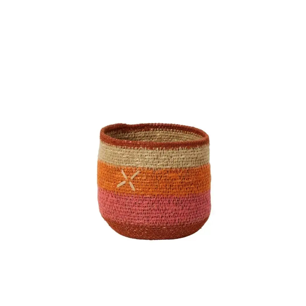 Orange Cross Basket