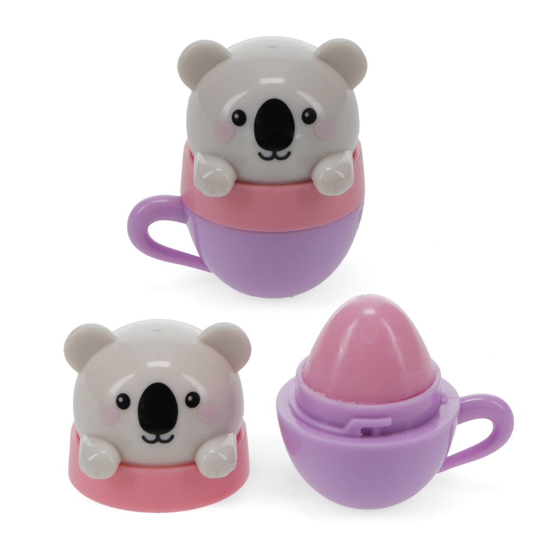 Mini Berry Lip Balm - Assorted Teacup Animal
