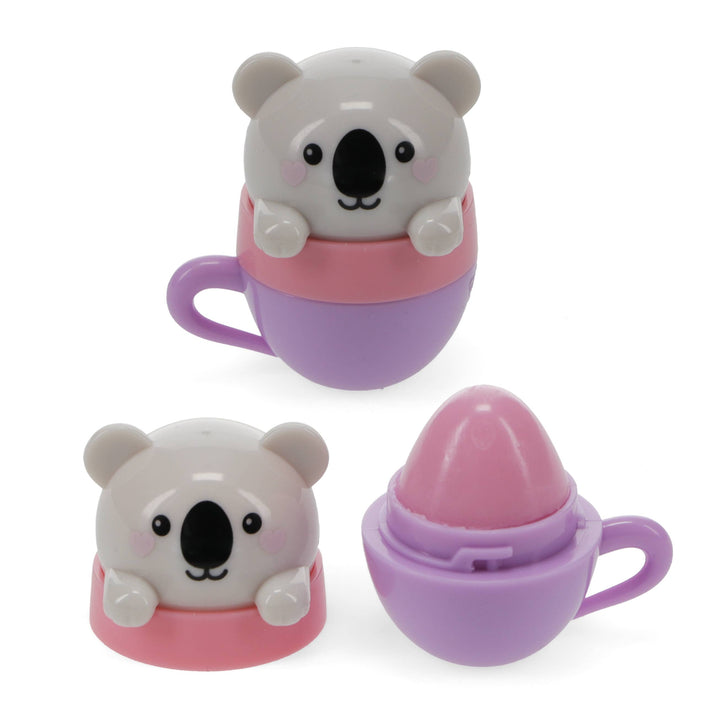 Mini Berry Lip Balm - Assorted Teacup Animal