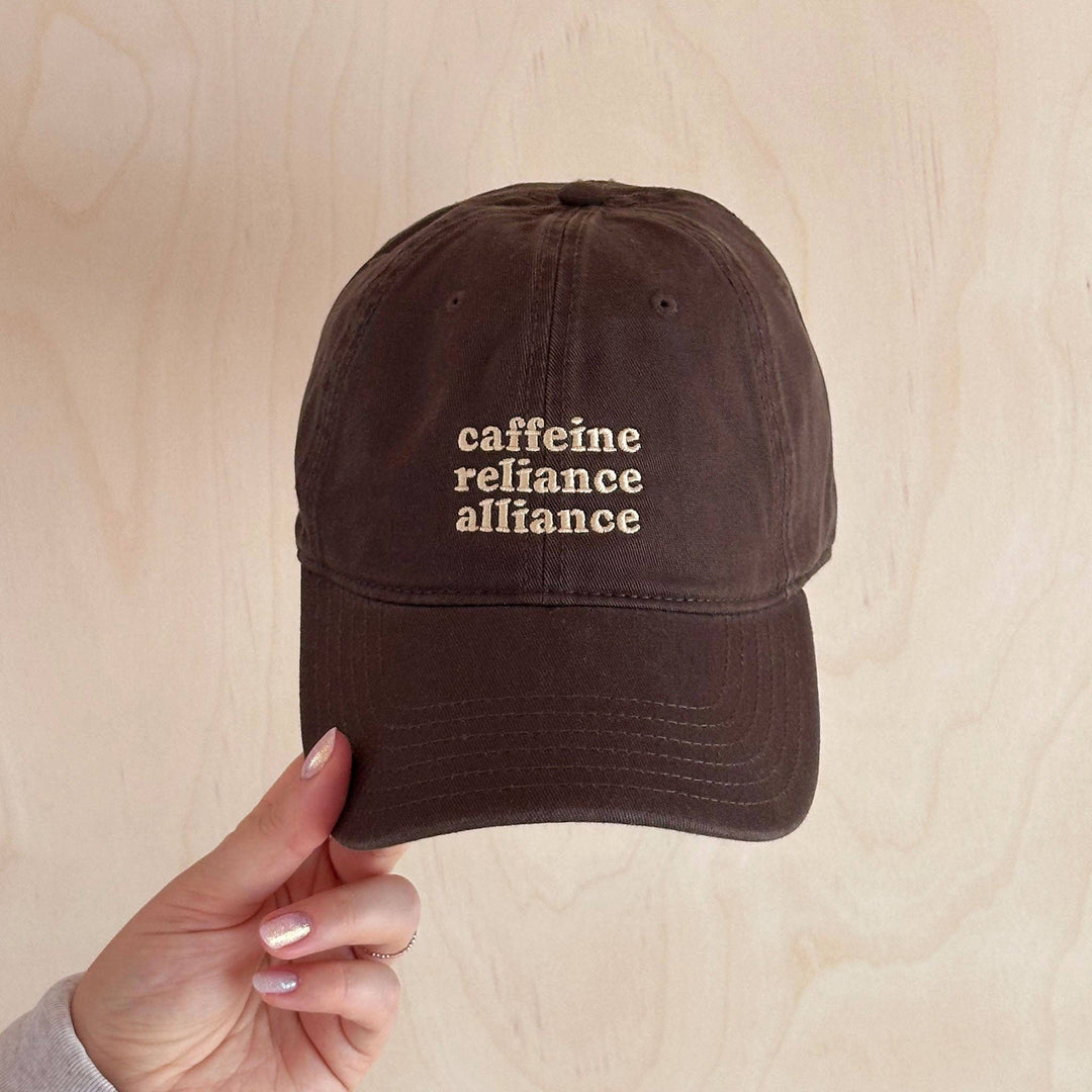 Caffeine Reliance Alliance Baseball Cap