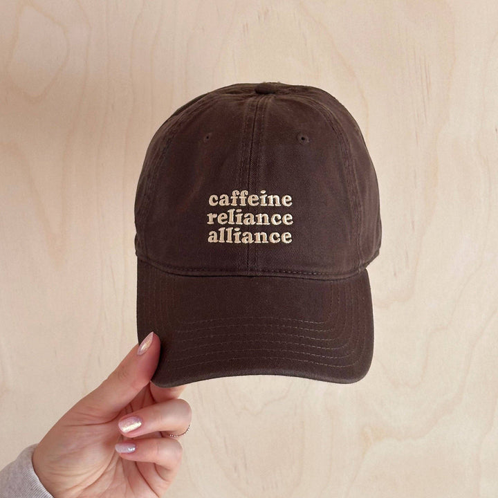 Caffeine Reliance Alliance Baseball Cap