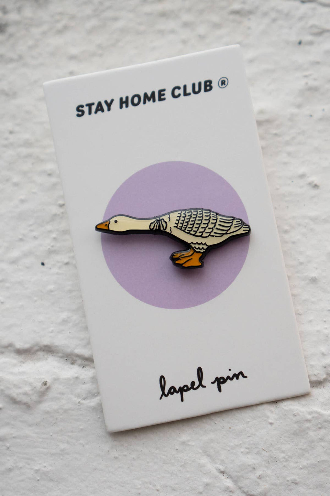 Cute Goose Enamel Pin