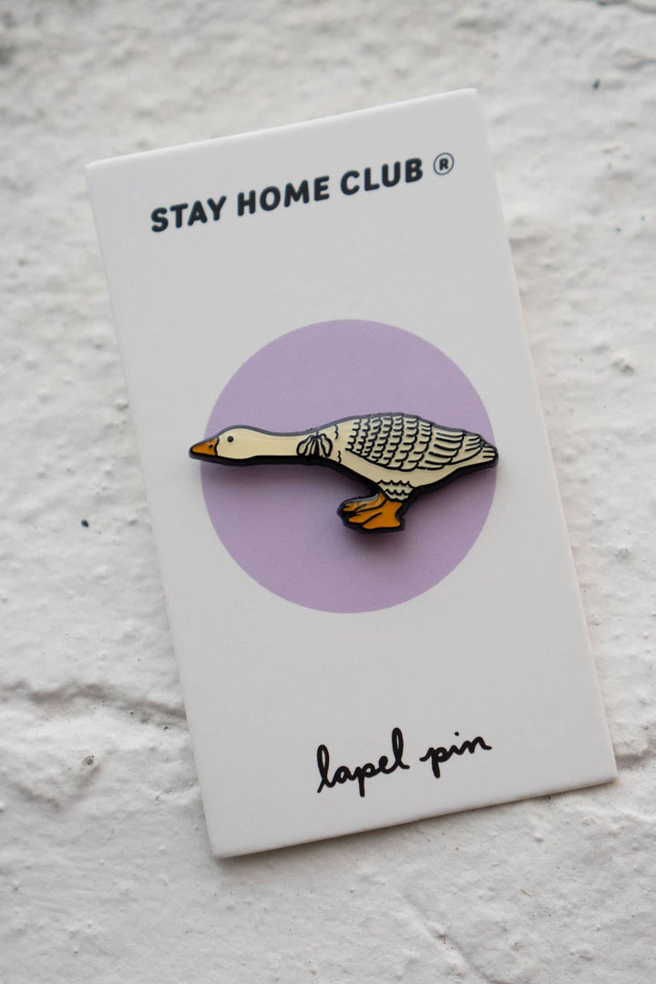 Cute Goose Enamel Pin