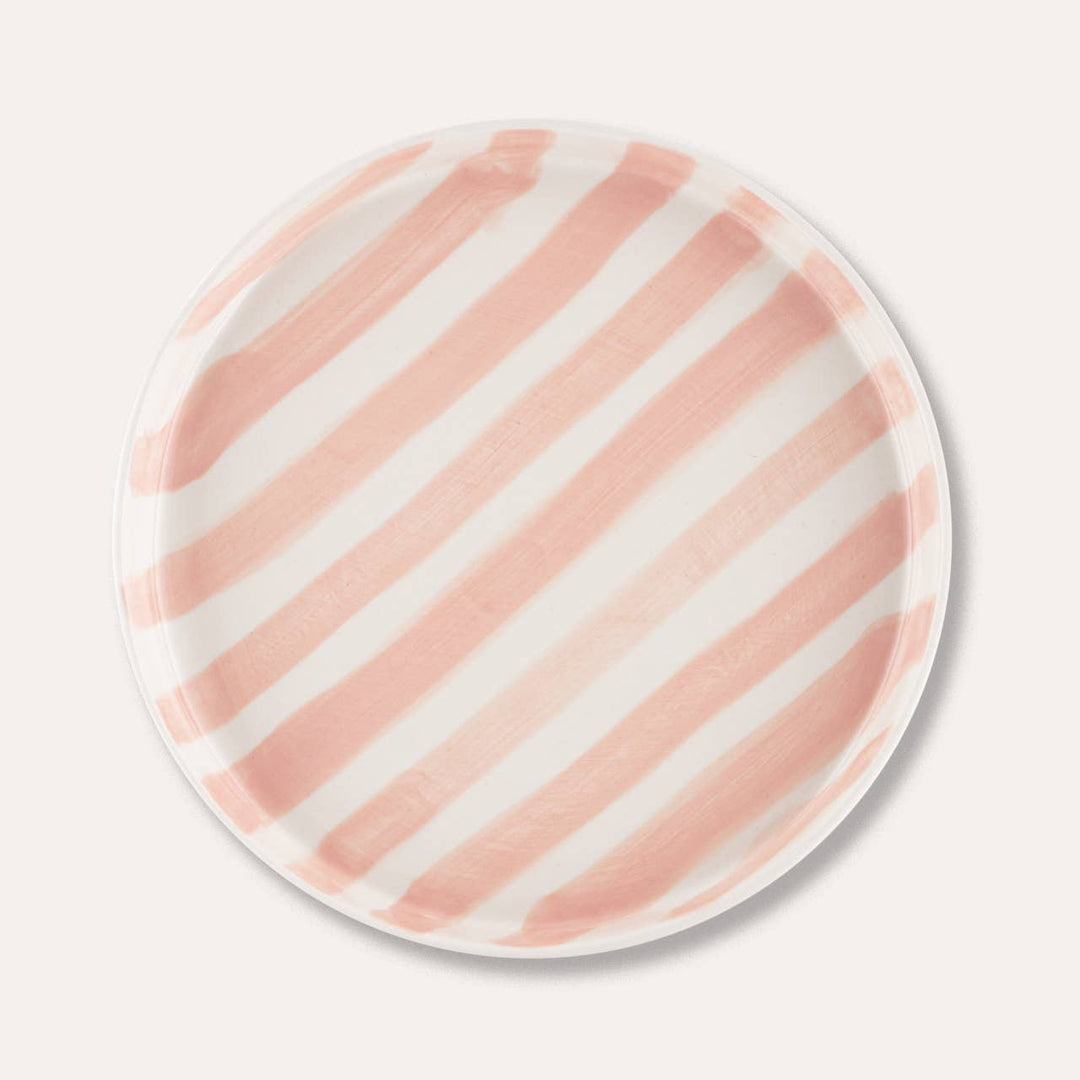 Incanto Rose Stripe Plate