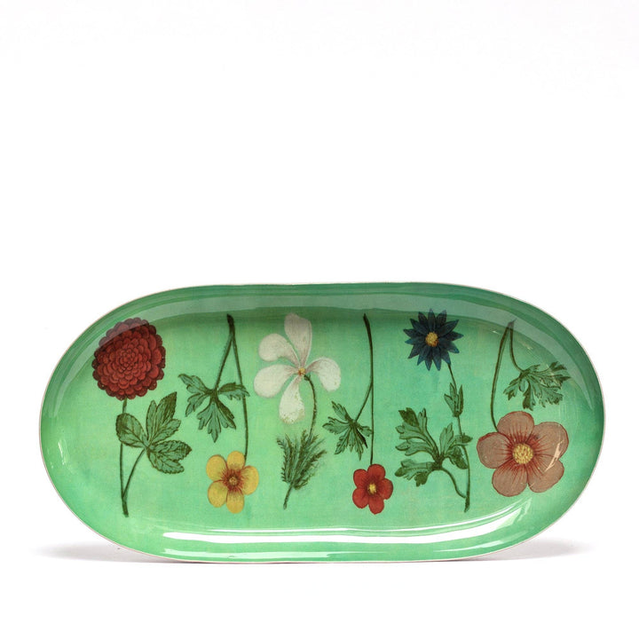 Festival of Flowers Enamel Printed Tray