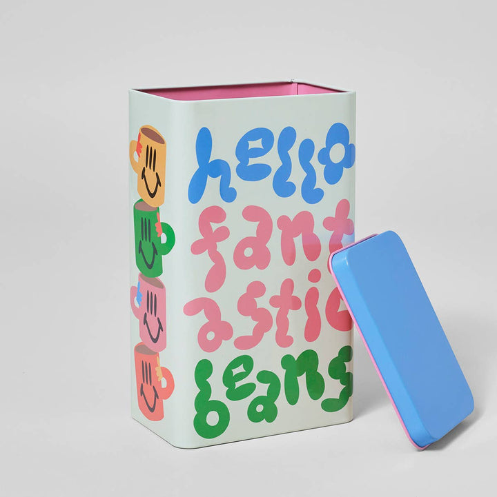 Happy Nice Brew Time Storage Tin