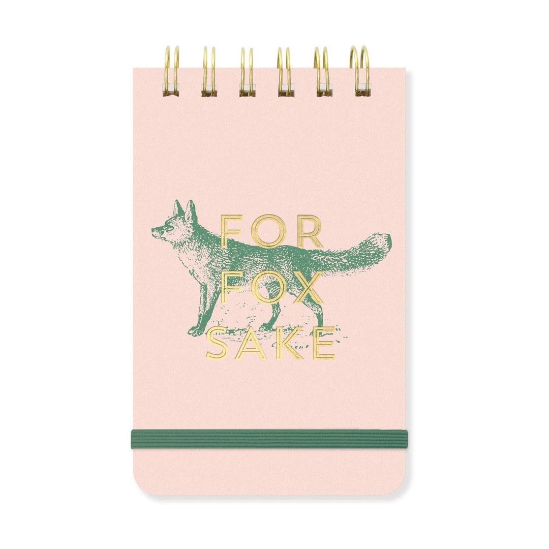 For Fox Sake Spiral Notepad
