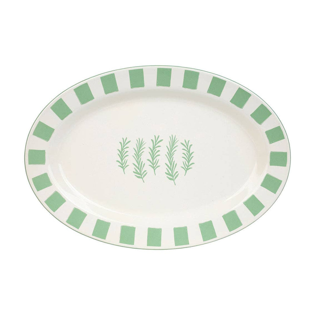 Rosemary Enamel Platter