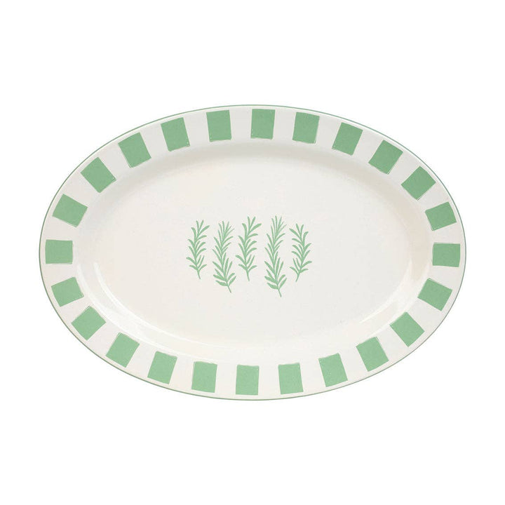 Rosemary Enamel Platter