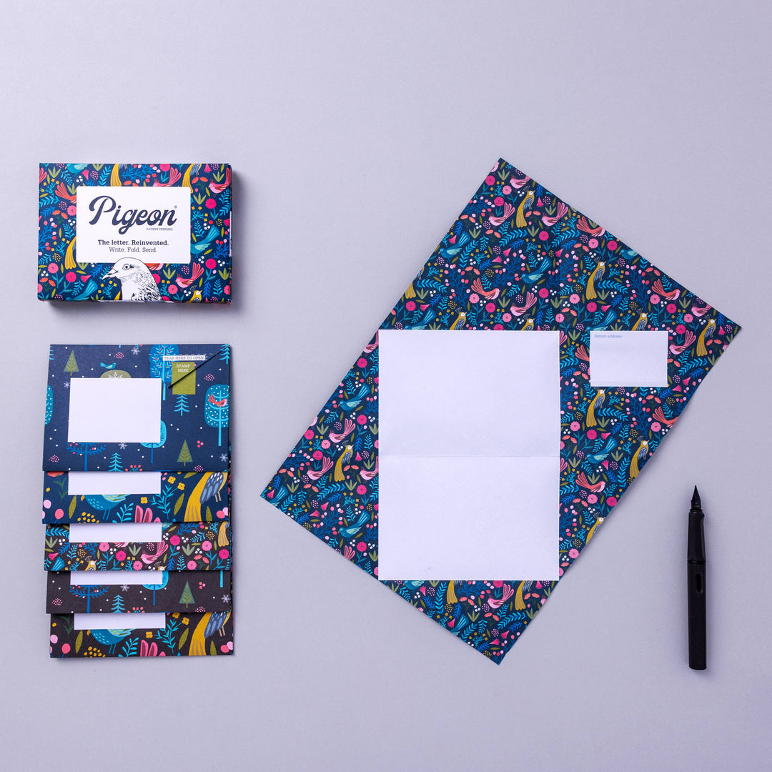 Magical Menagerie Folding Letter Set - Pack of 6