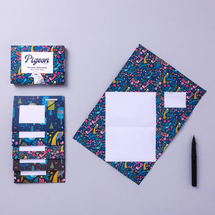 Magical Menagerie Folding Letter Set - Pack of 6