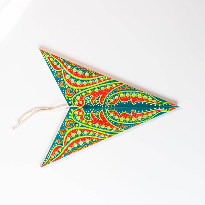 Paper Star Lantern - Green Fantasia Tropic