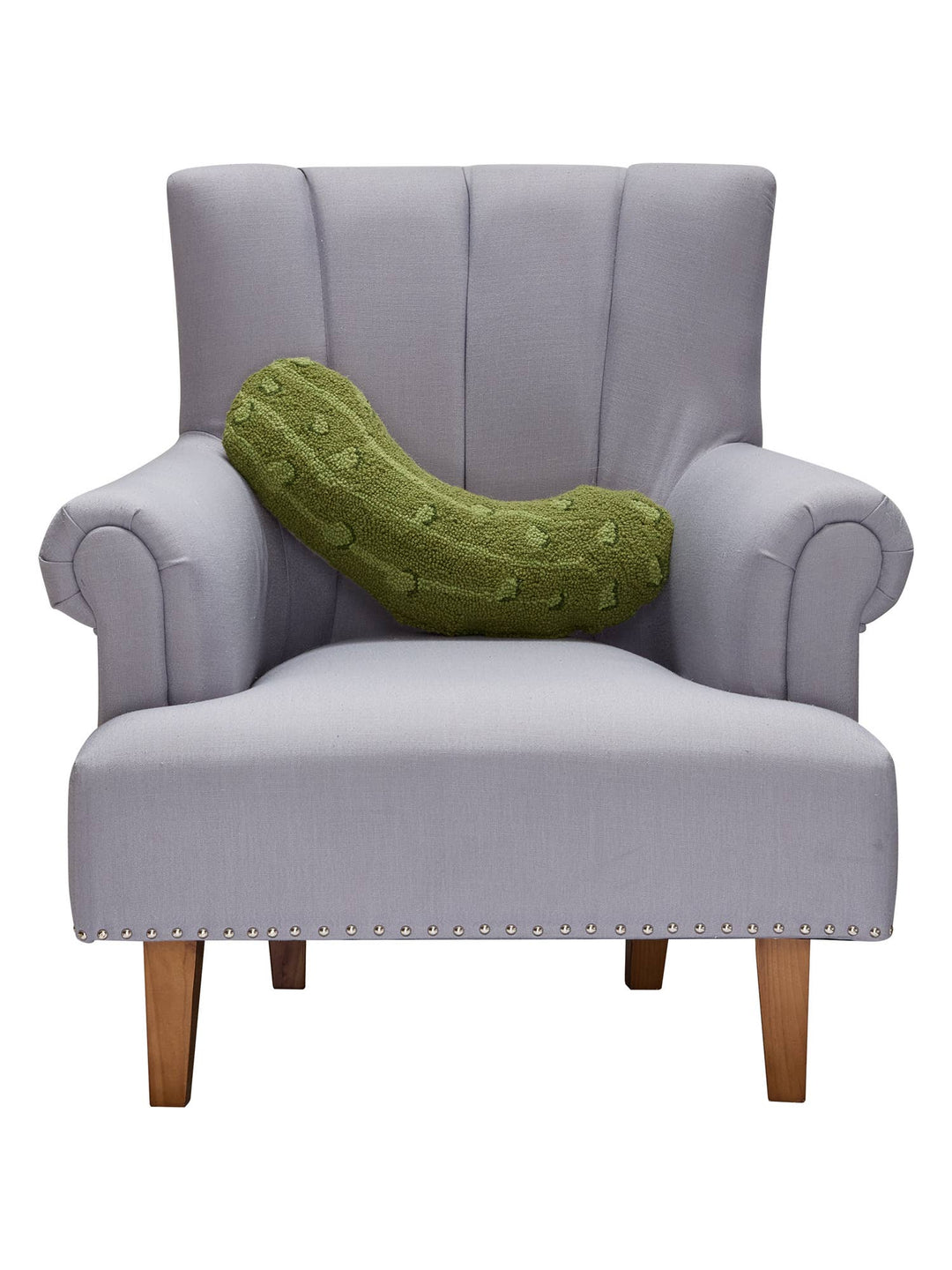 Pickle Wool Hook Pillow