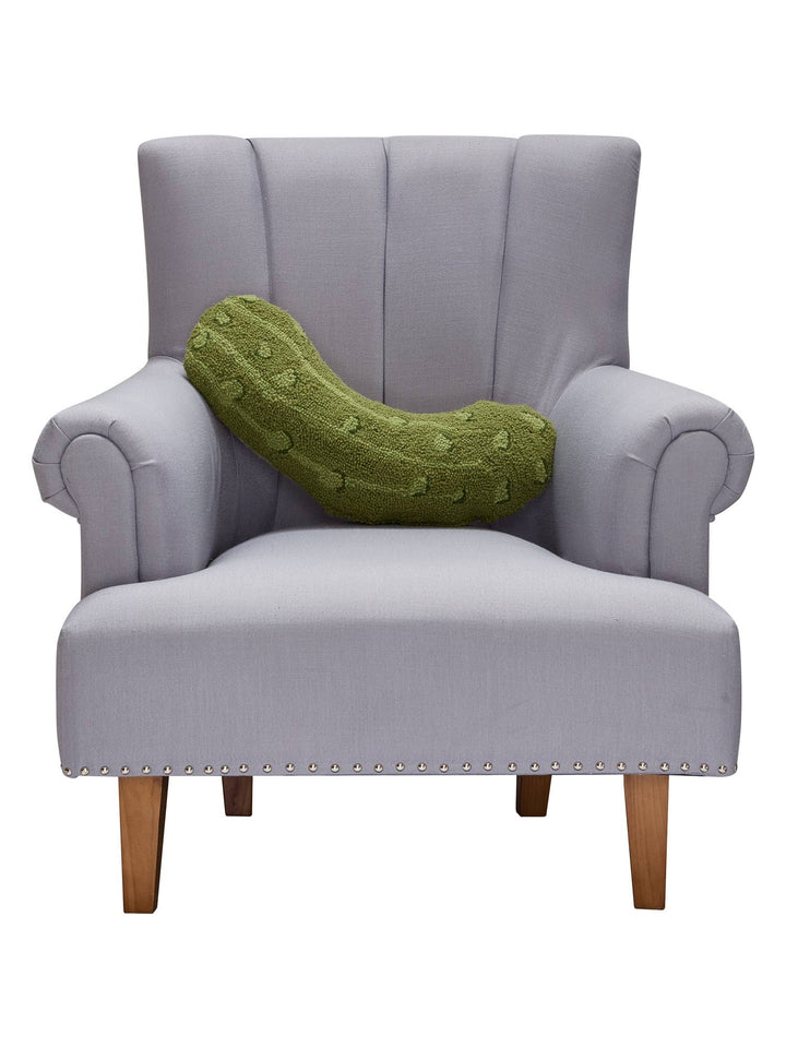 Pickle Wool Hook Pillow