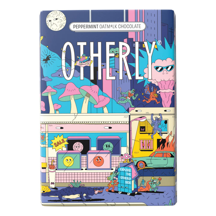 Peppermint Oatm*lk Chocolate Bar