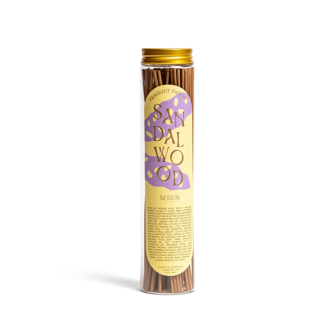 Moon Sense: Sandalwood - Incense Stick Jar
