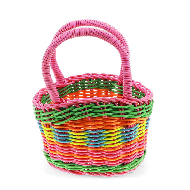 Woven Plastic Mini Basket
