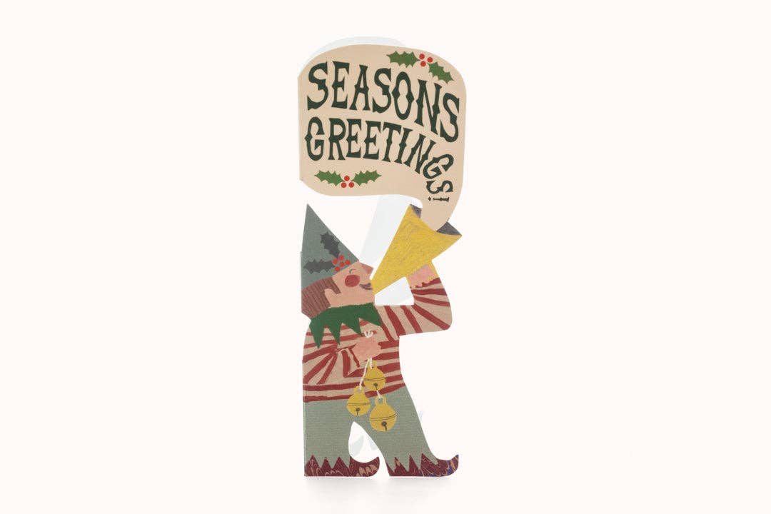 Christmas Elf Boy Card